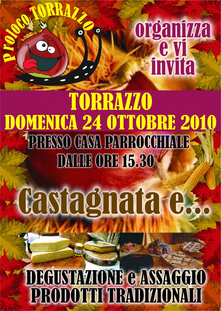 CASTAGNATA 24 OTTOBRE